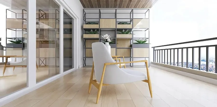 JMS Silver Living Balcony