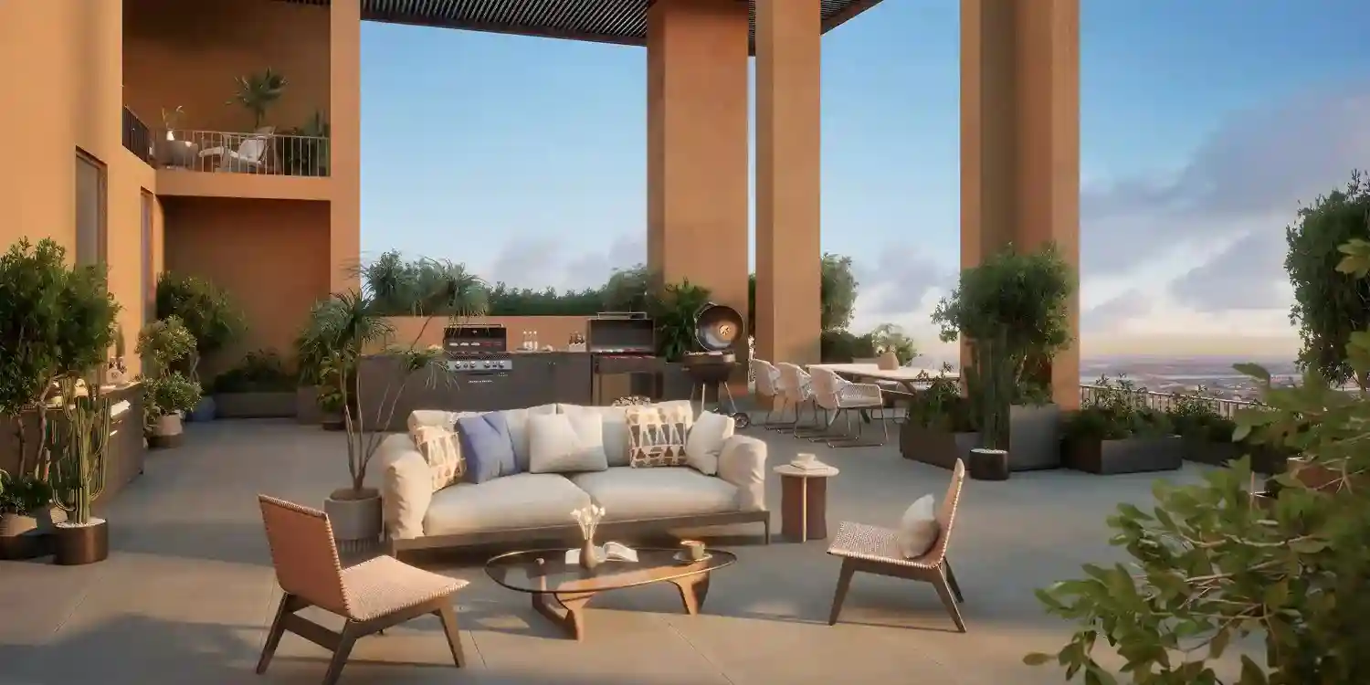 Max Antara Green Garden Area